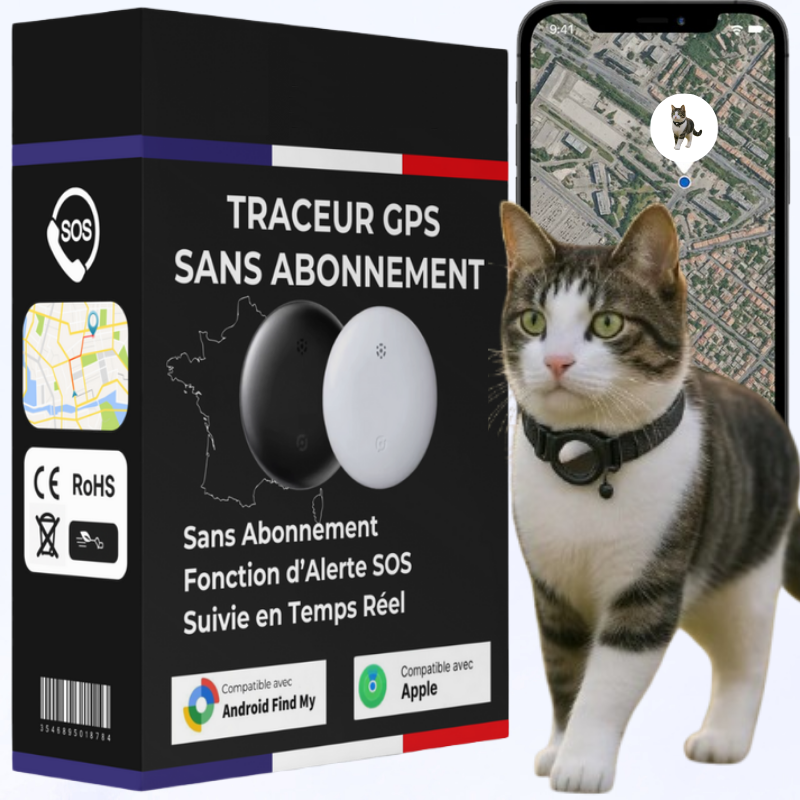 Traceur GPS pour Chat sans abonnement