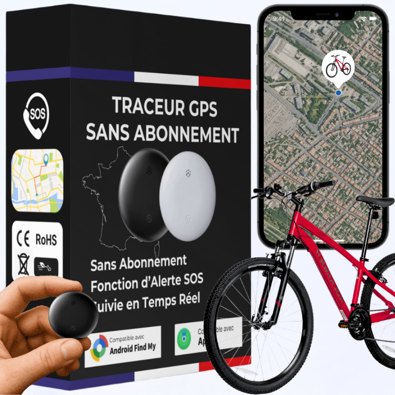 Traceur GPS Vélo sans abonnement