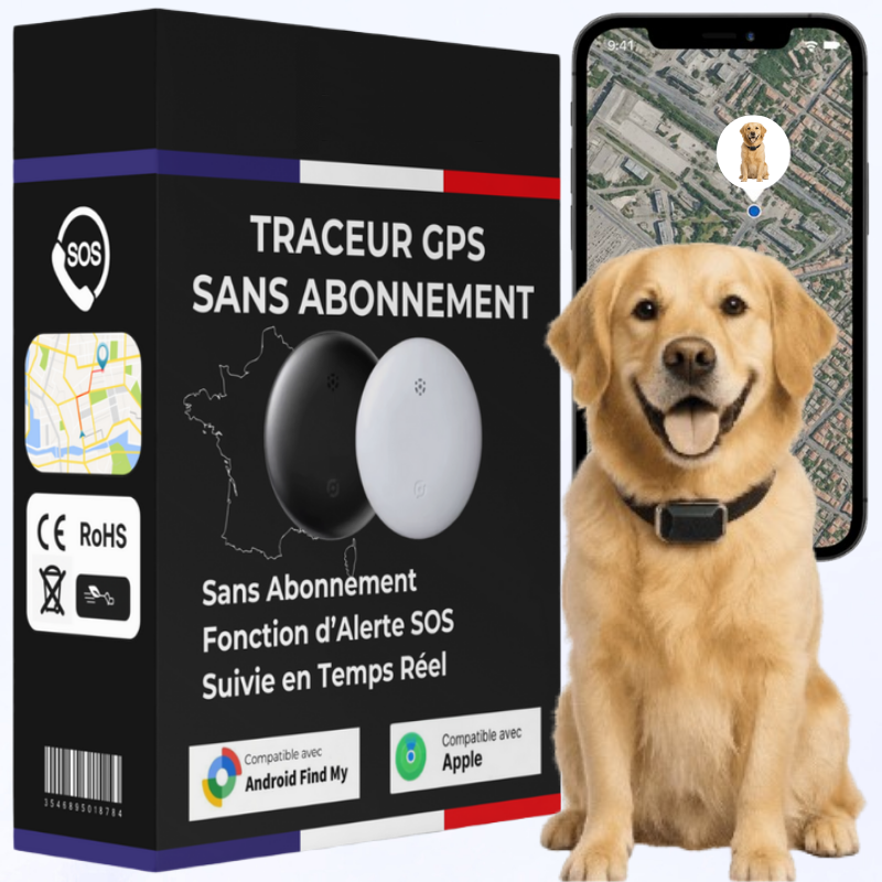 Traceur GPS pour Chien sans abonnement
